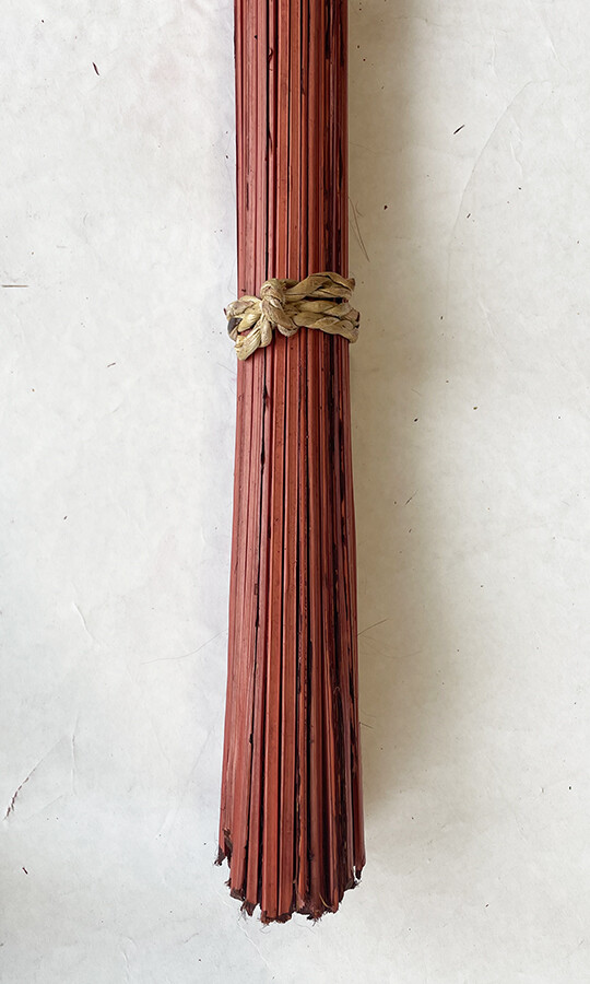 Wispies Pack of 100 Stems 4 ft Burnt Oak