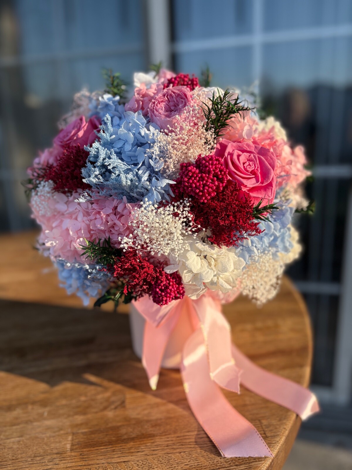 Real Preserved Bouquet, Natural flower, Long-lasting floral gift, Everlasting