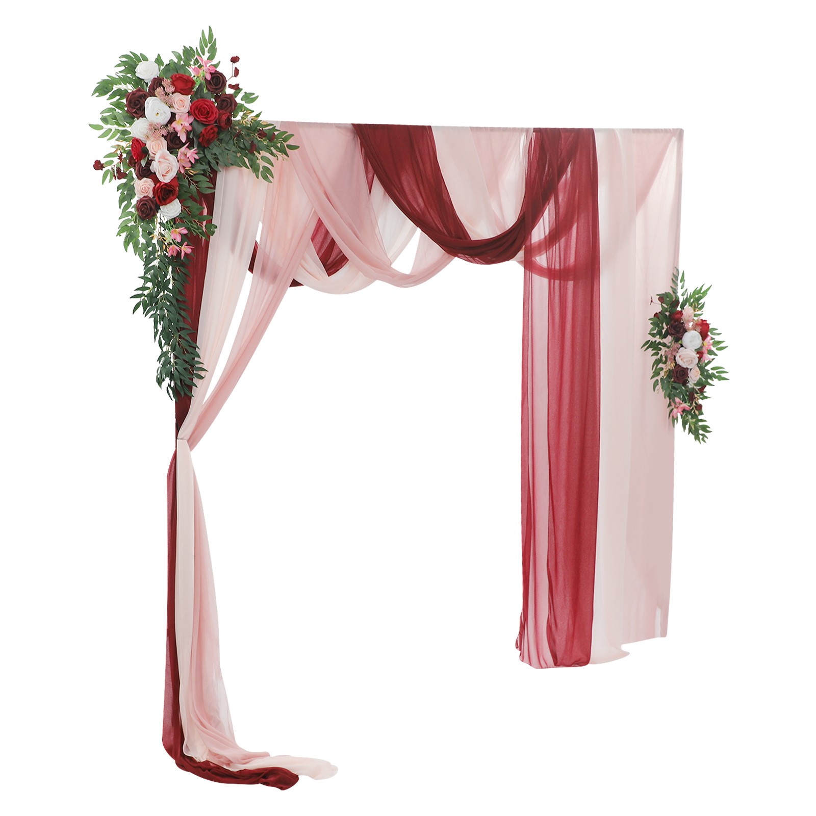 Decorative Artificial Flowers, Artificial Wedding Arch Flower Kit, Wedding Artif