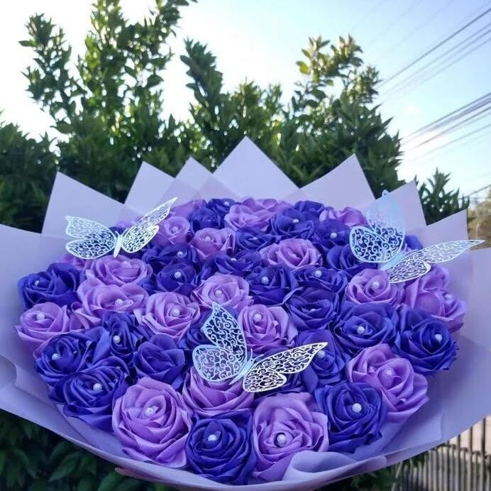 Custom Eternal Flower Bouquet for Weddings and Decor