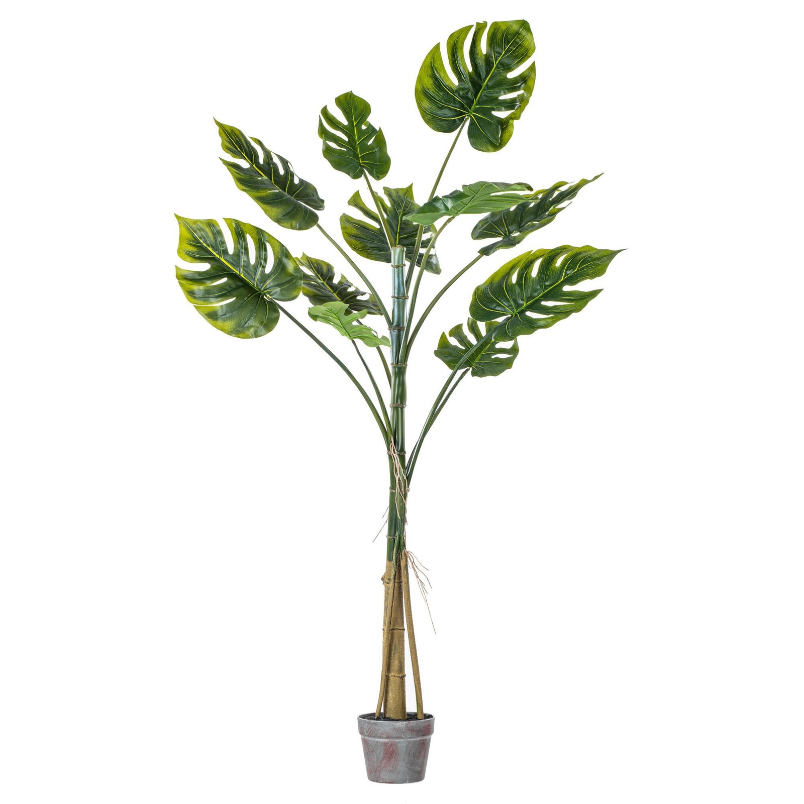 Vickerman 54″ Artificial Potted Grand Split Philodendron Tree