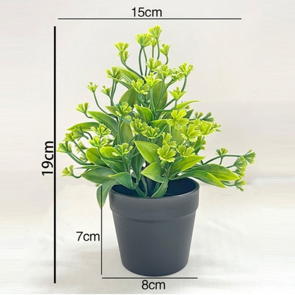 Artificial Daisy Potted Plants Plastic Simulation Flowers for Home Decor Wedding