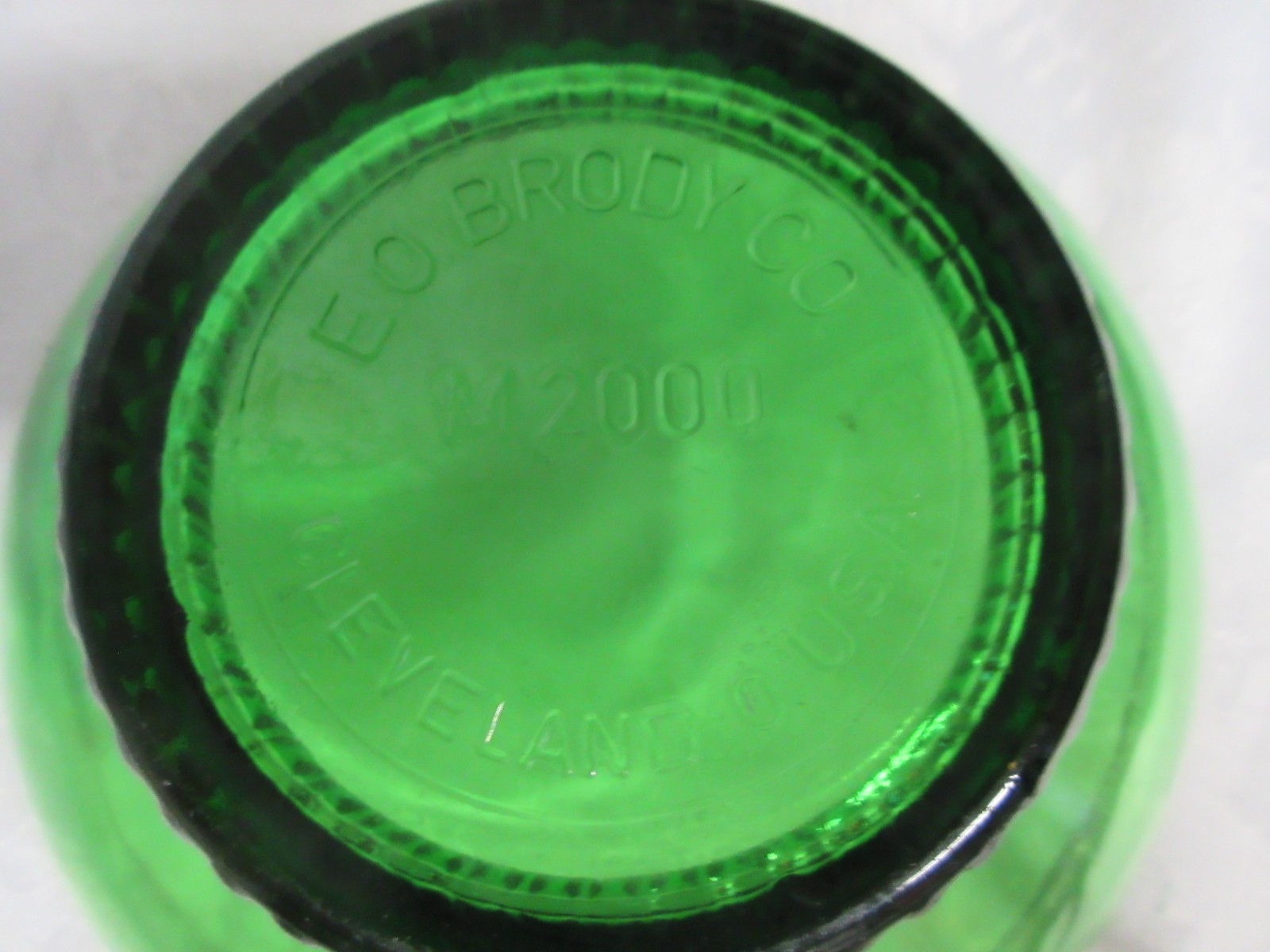 3 1950’s Vintage E O BRODY Forest Green Florist Bowls, ALL DIFFERENT!!