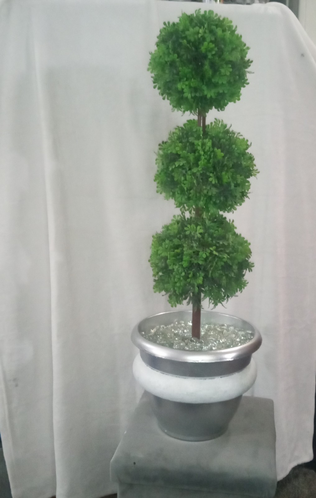 Handmade Faux Topiary Trees