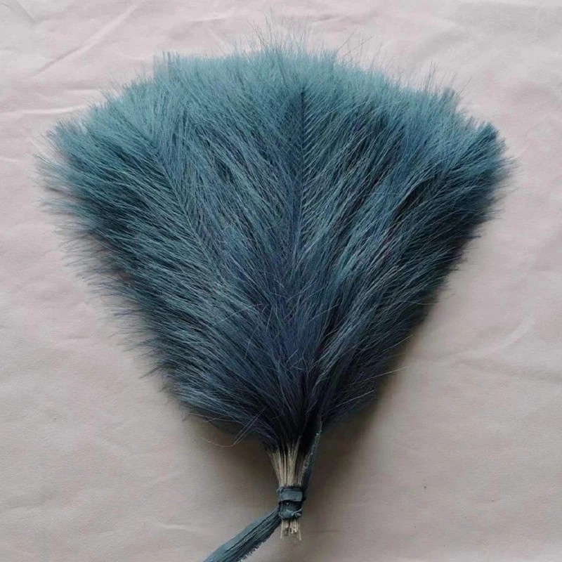 Fluffy Artificial Pampas Grass Bouquet Boho Fake Plant for Wedding Home Decor