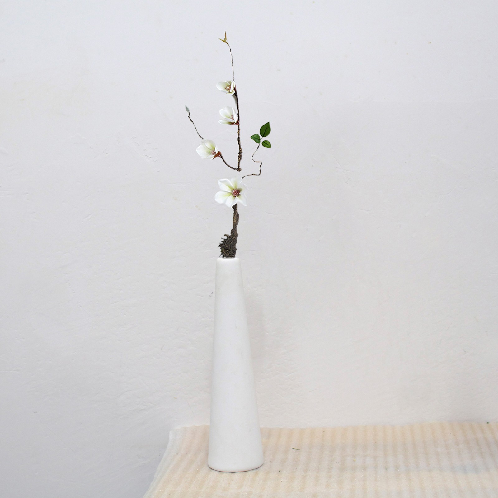Magenta Artificial Magnolia Dead Branch 65cm Decor