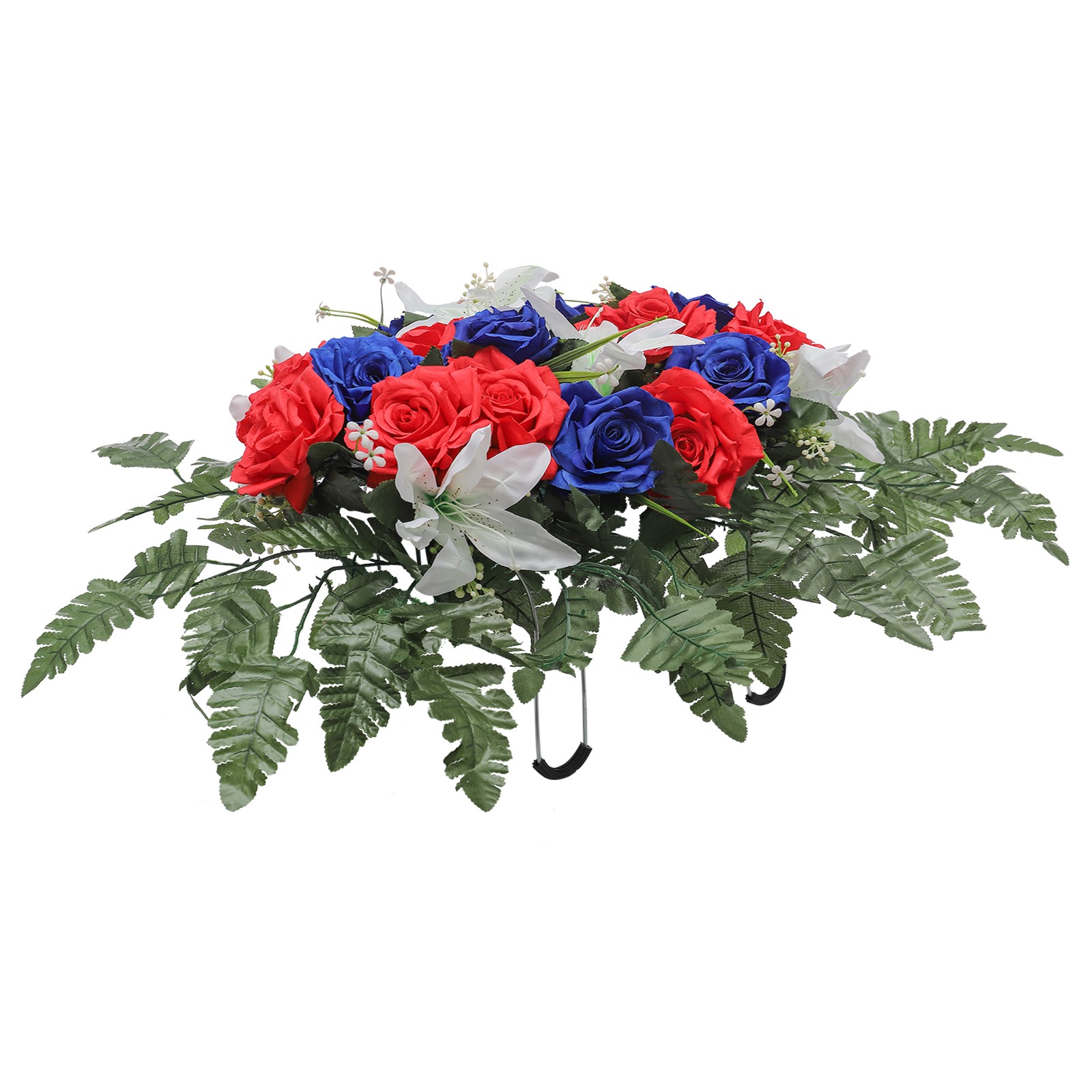 Artificial Flowers for Headstone Outdoor Grave Decorations Cemetery Flowers