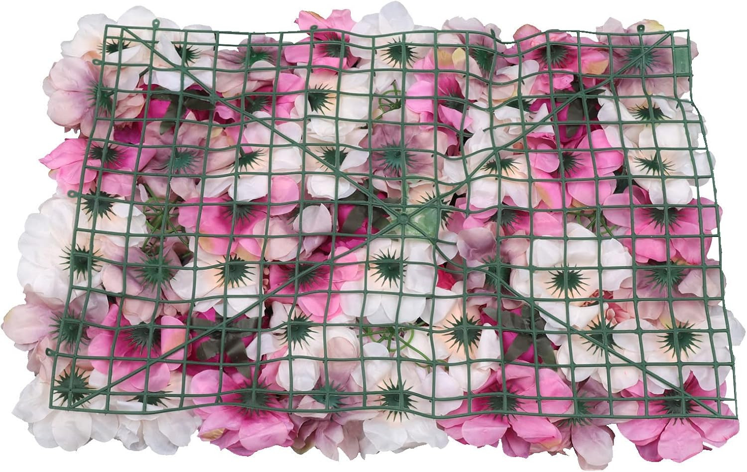 6Pcs Realistic Flower Wall Background Artificial Flowers Wall Backdrop Panel 3D