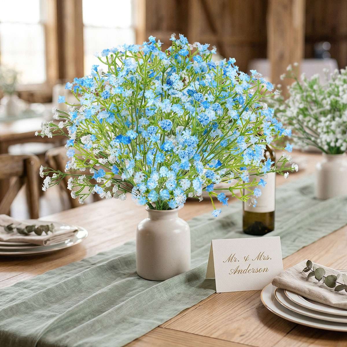 Baby Breath Artificial Flowers Fake Babys Breath Gypsophila Flower Bulk Wedding