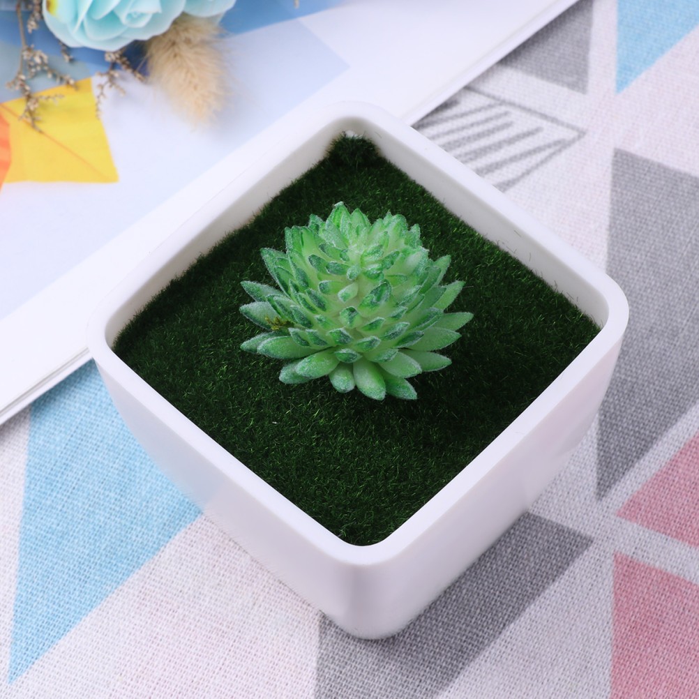 Flower Pot White Foam for School Projects 1Pcs 3.1×3.1×2.4in