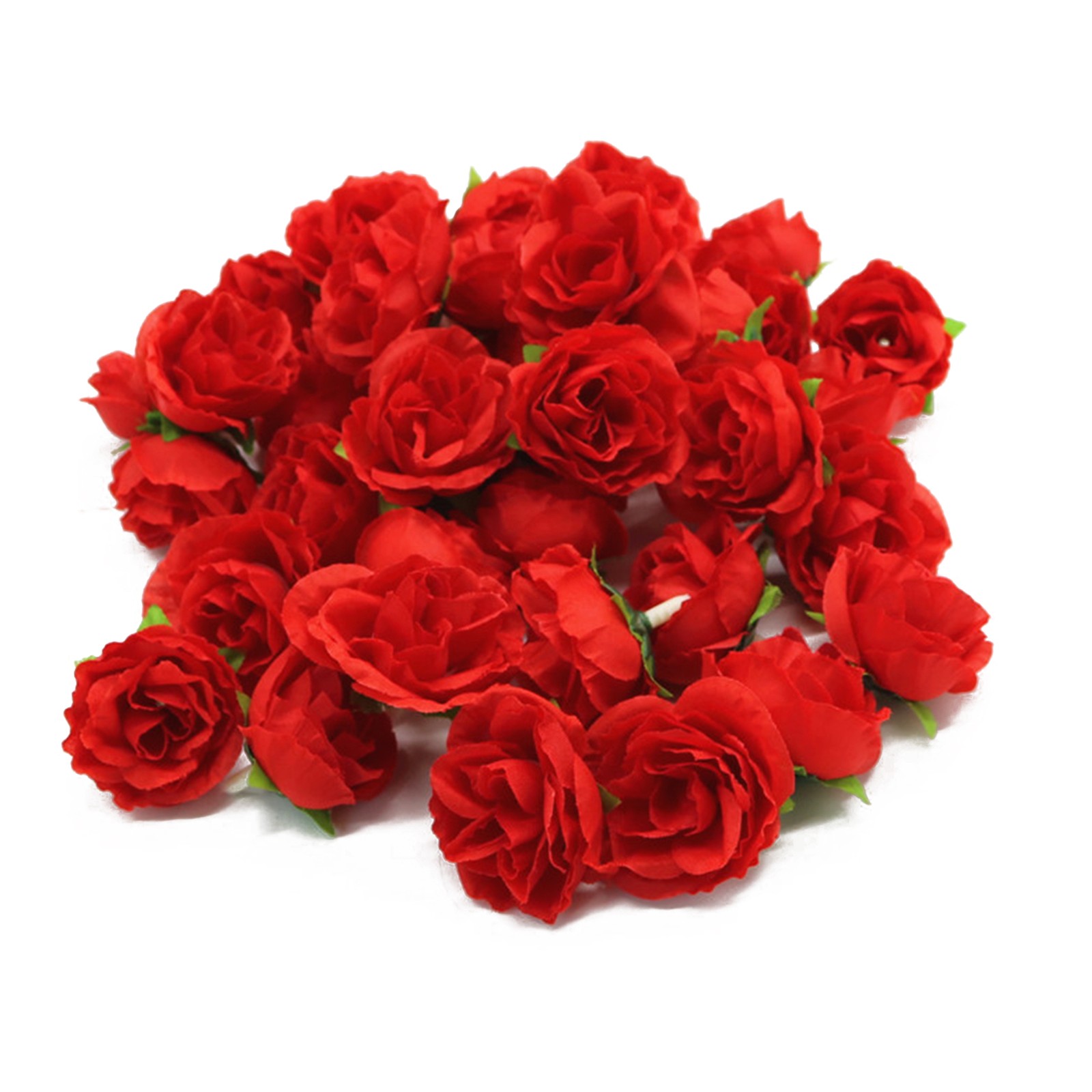 50PCS Beautiful Silk Fake Rose For Wedding Party Decoration Trending