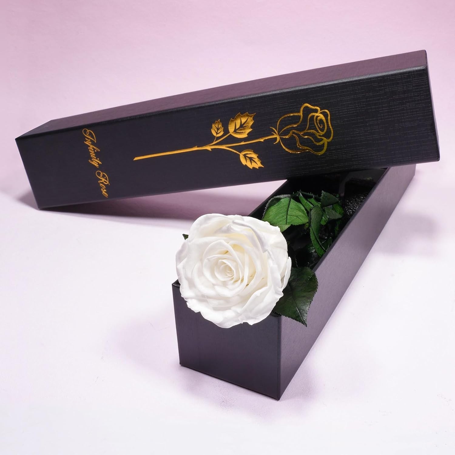 Single Elegant Preserved Rose – Timeless Gift for Her Birthday or Mother’s Day