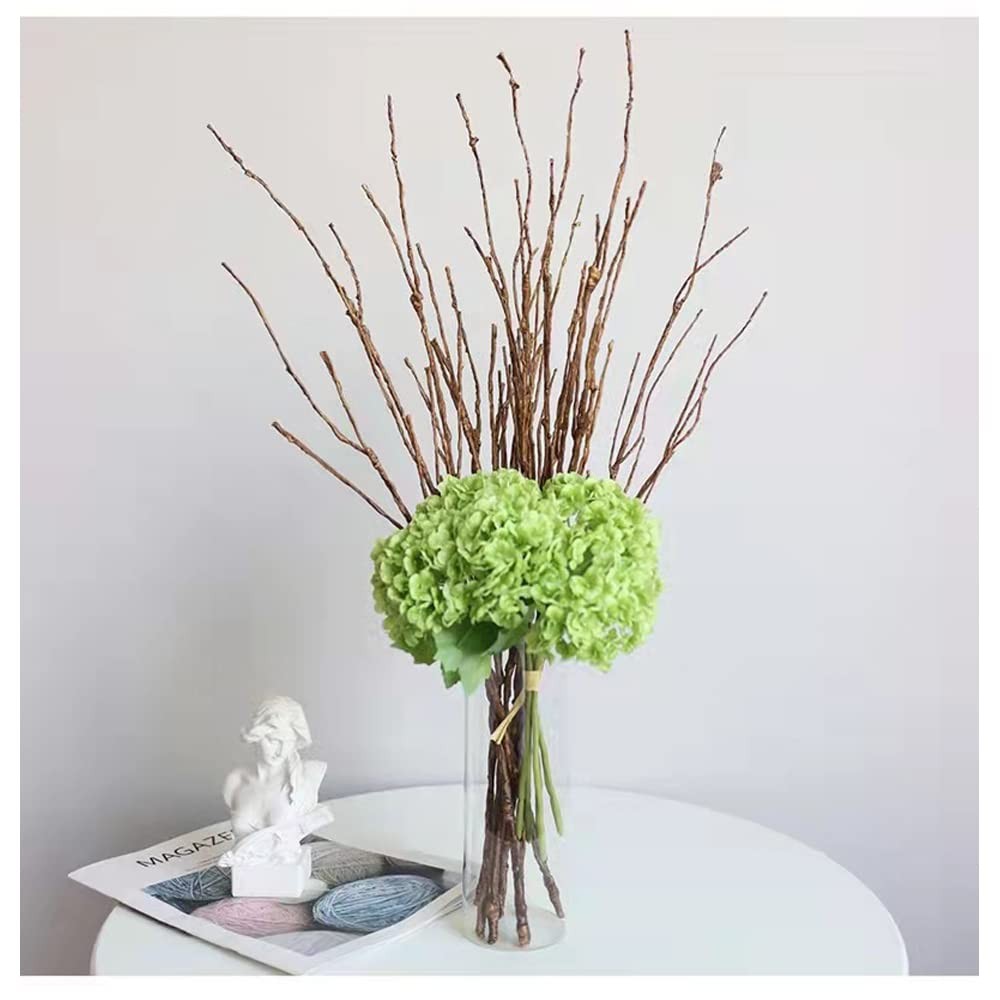 Artificial Lifelike Curly Willow Branches Decorative Dried Birch Twigs 25.9 Inch
