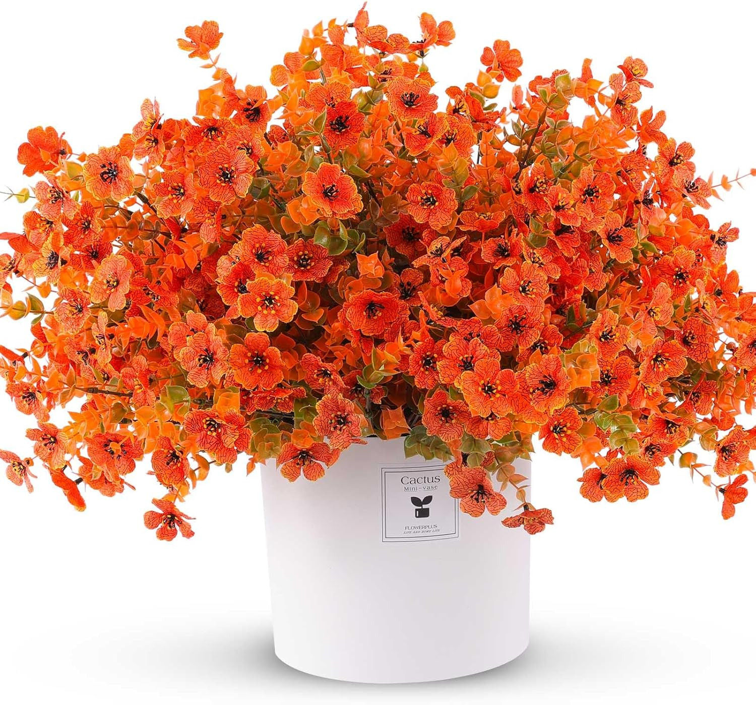 36 Pcs Artificial Mums Flowers Outdoor Plastic Fall Flowers Fake Mums Autumn Gre
