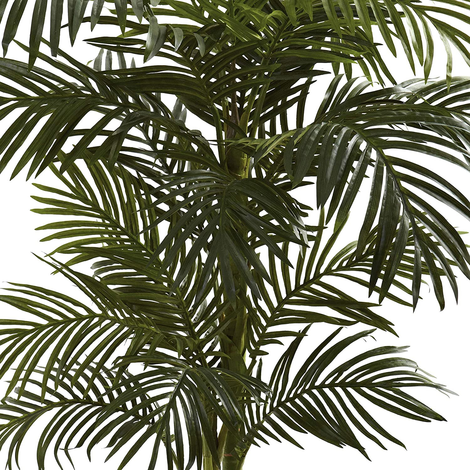 5Ft Golden Cane Palm Artificial Tree – Lush Green Home Decor Accent