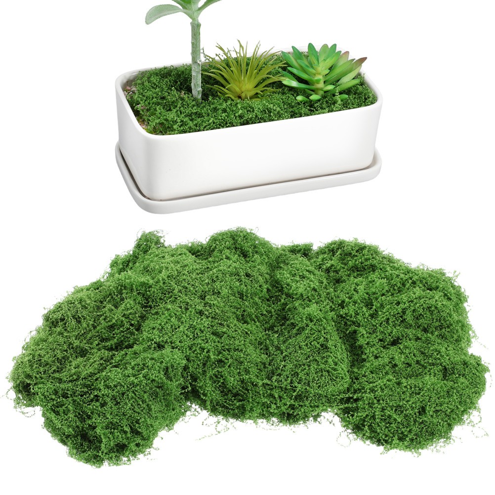 Microlandscape Decor Decorative Moss for Crafts Fake Plants Indoor