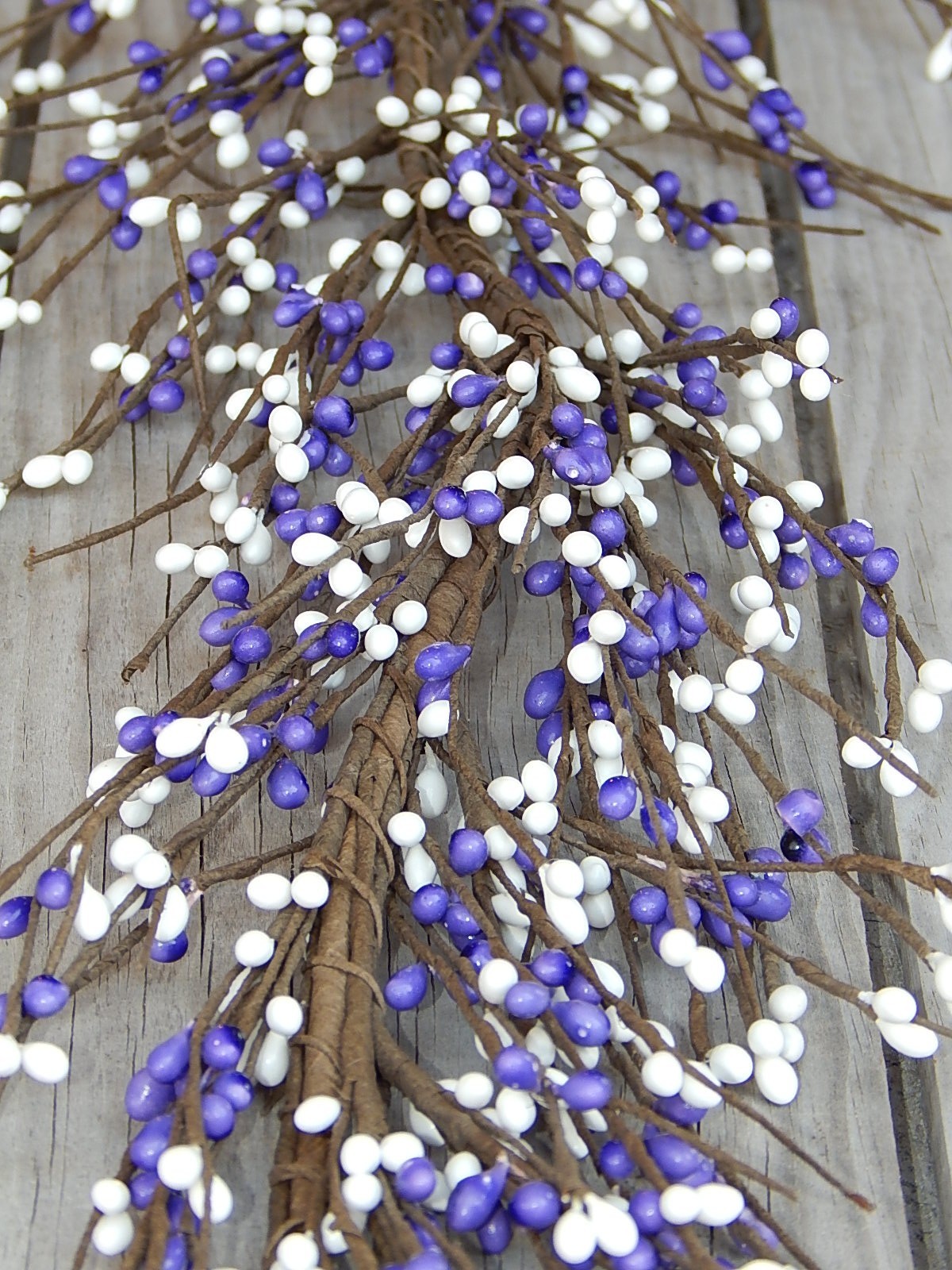 Pip Berry Garland PURPLE WHITE 58″ – Wedding Garland – NEW