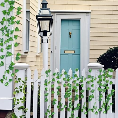 12 Pack Artificial Ivy Garland, 84 Ft Fake Vines Hanging Plants for Room Decor,