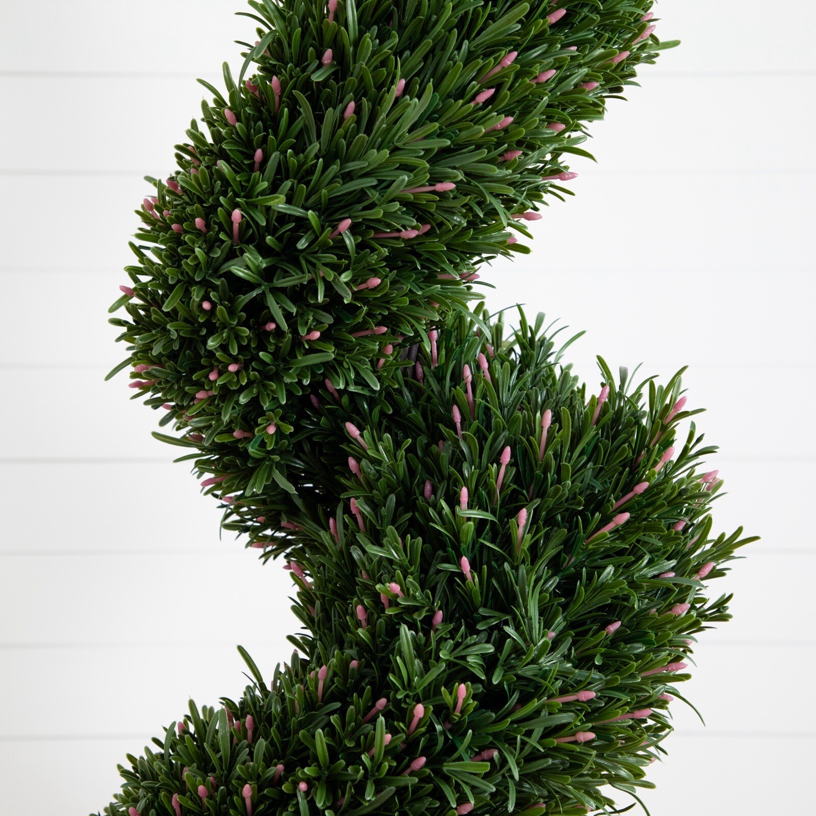 8’ Topiary Rosemary Spiral Artificial Tree UV (Indoor/Outdoor). Retail $549