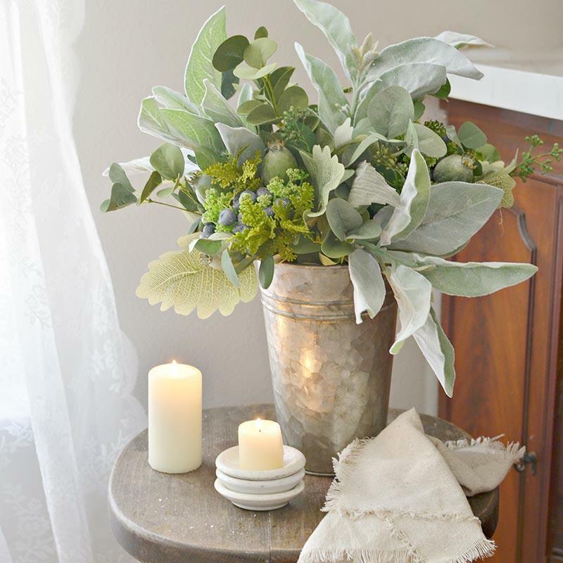 Factory Direct Craft Artificial Lamb’s Ear Spray