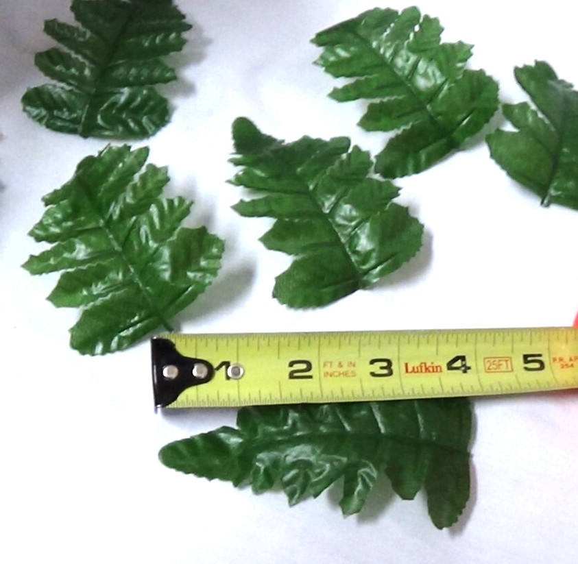 #193 Leather Leaf or Baker Fern Florist Supply Pack of 100 Fern Leaves