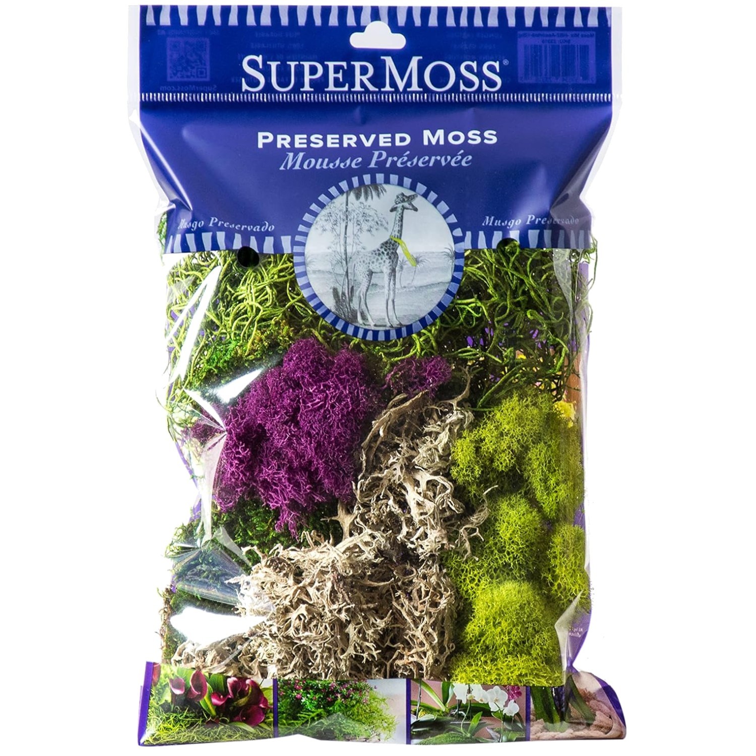 Mixed Moss Variety Pack, 120 cu.in.