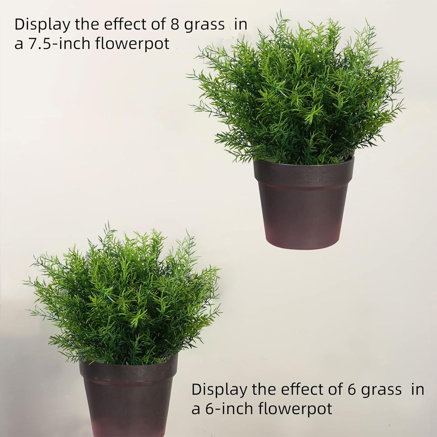 Outdoor Faux Plants Greenery Artificial Flowers Fake Boxwood Shrubs UV Resist…
