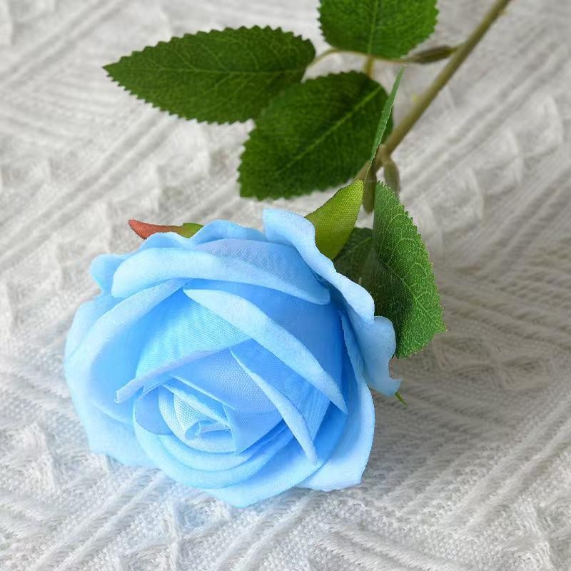 3-20× Red Roses Artificial Flowers Realistic Bouquet Home Decor Valentine Gifts