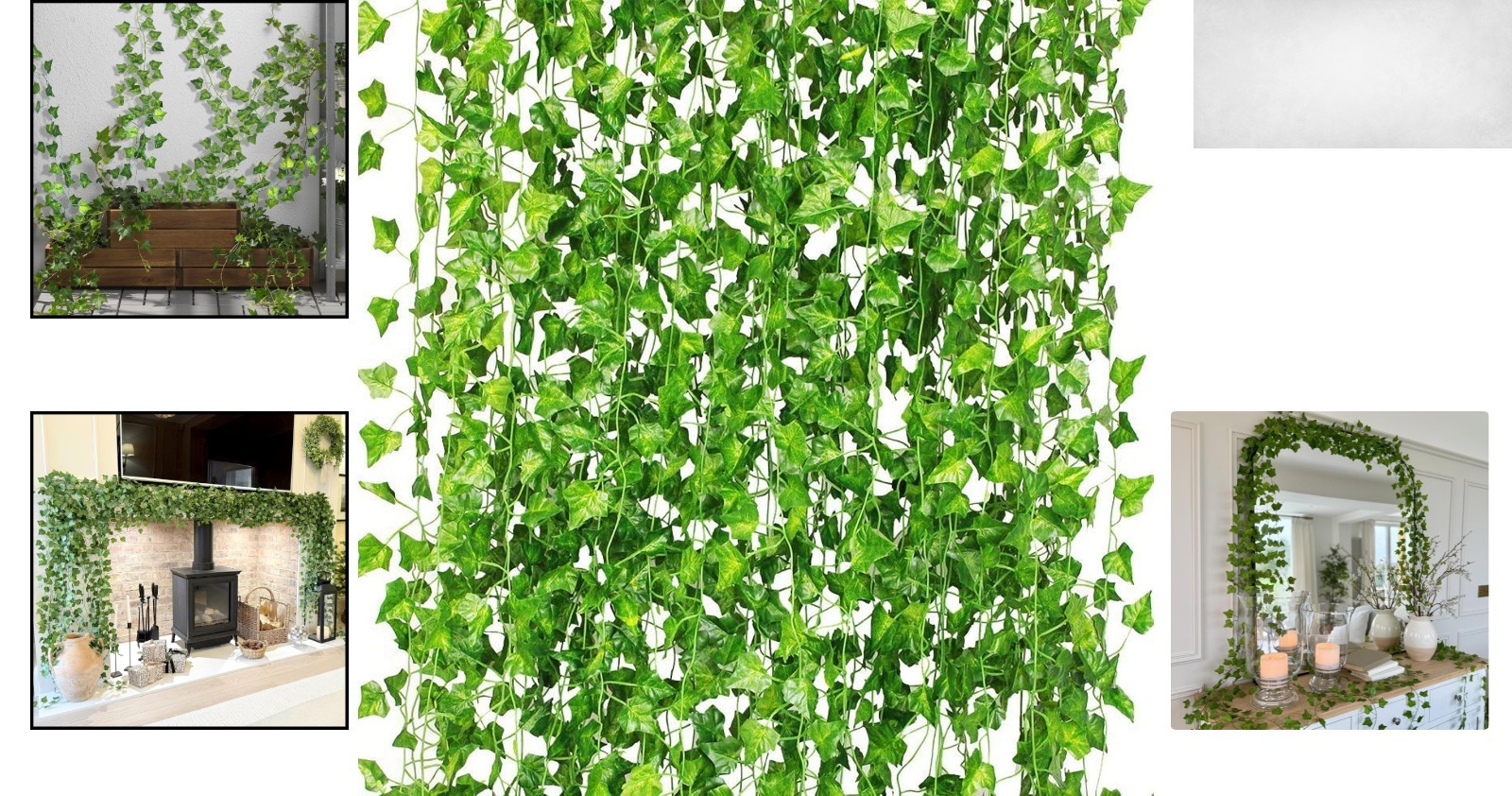 Low-Maintenance 12-Pack 84Ft Artificial Ivy – Enhance Your Space Effortlessly