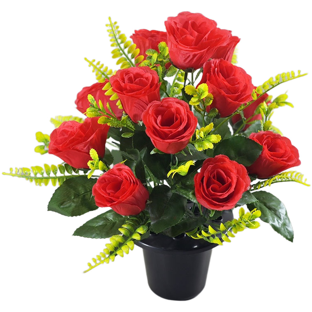 Indoor Use Only Artificial Roses with No Maintenance Required for Daily Display