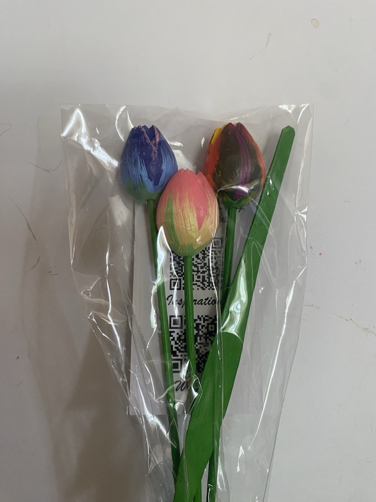 DM Wooden Flower Tulips 2 X1 X9 Wooden Flowers