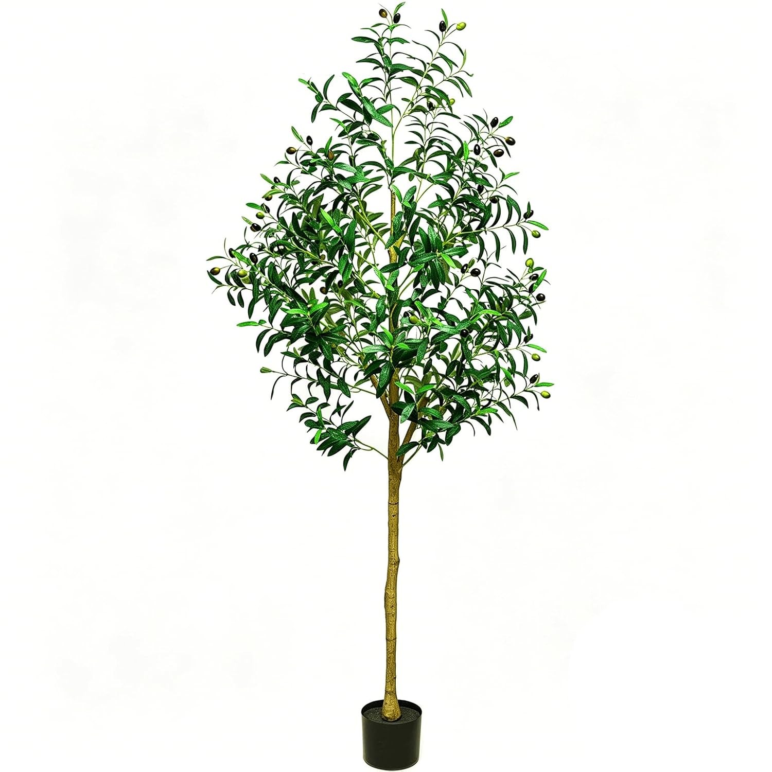 6ft Artificial Olive Tree Indoor Silk Leaves Fake Plant Tall 70-80 chars ✓