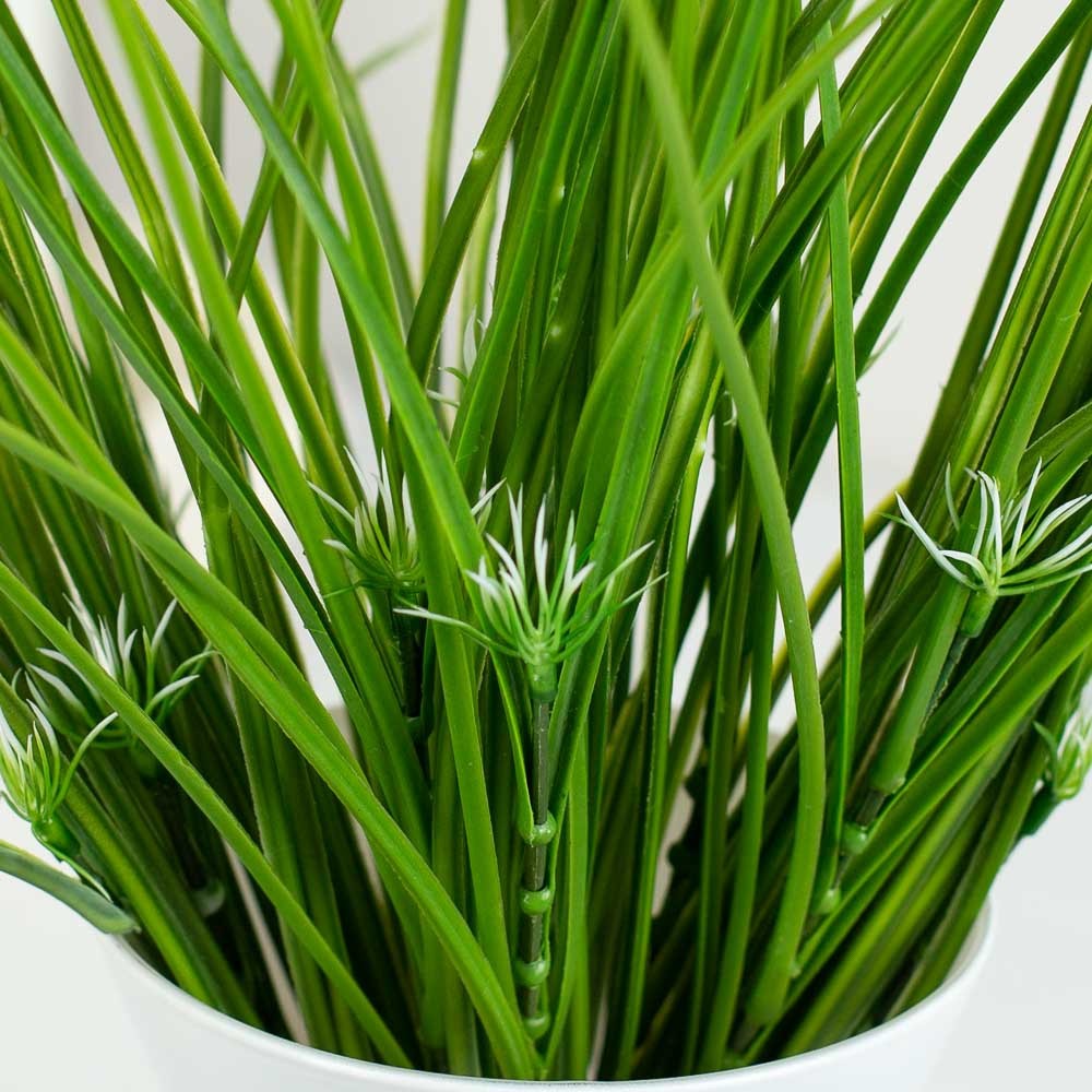 Vinyl Artificial Monkey Grass Spray for Indoor or Outdoor Decor