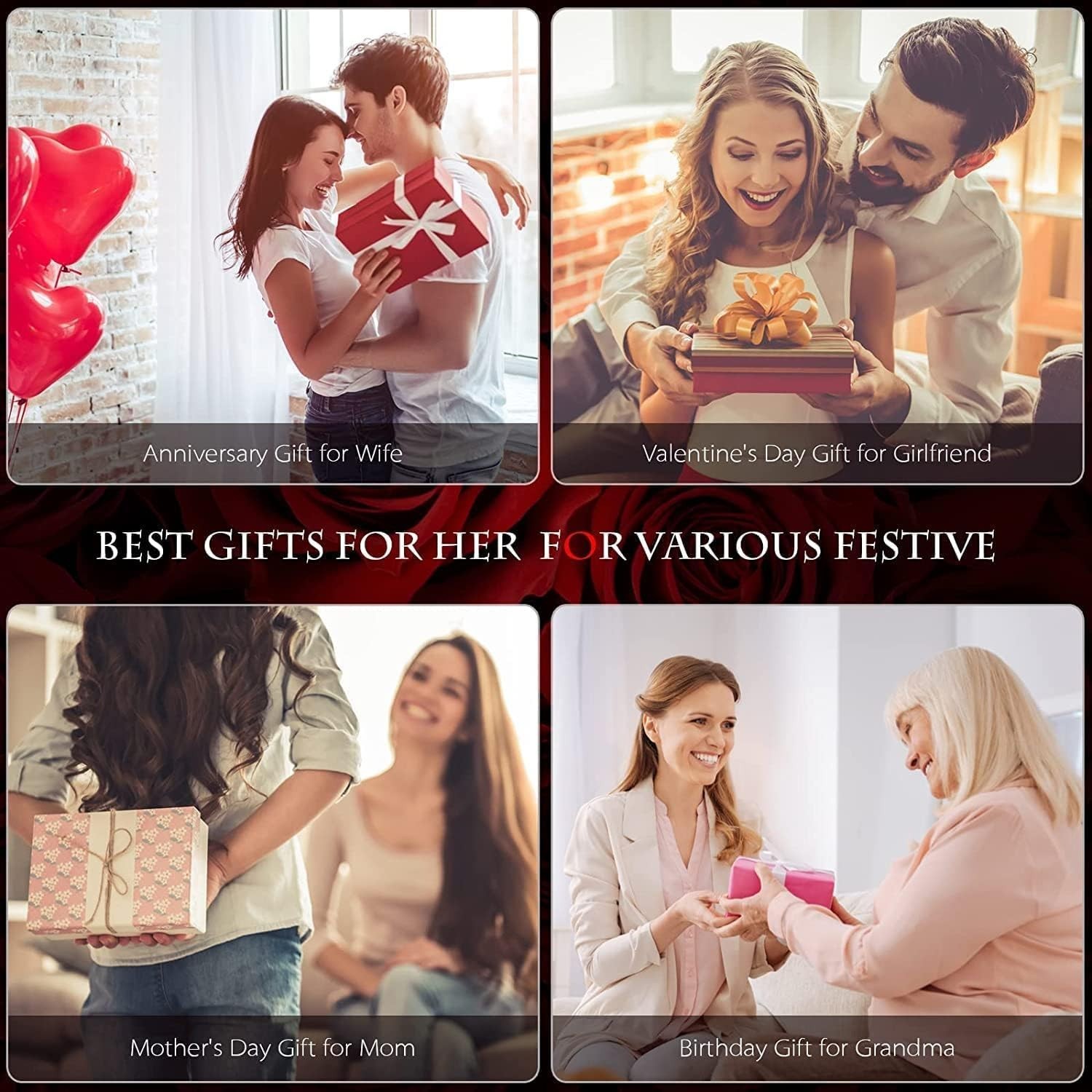 Stunning 18 Soap Roses Gift Box with Love Necklace – Perfect for All Occasions