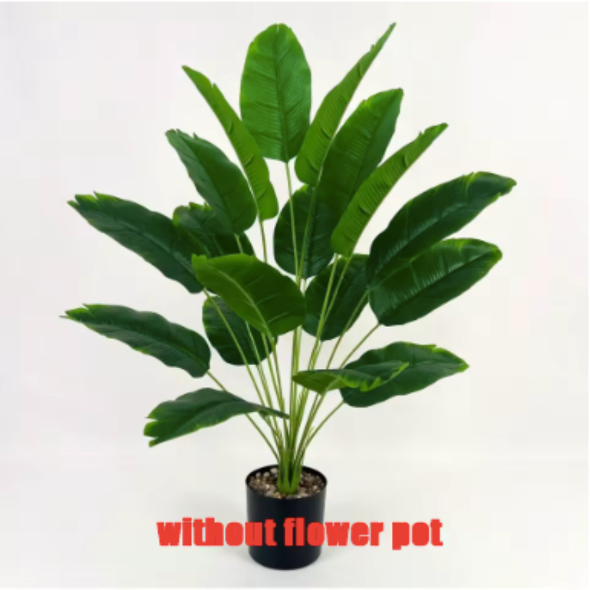 Leaves Artificial Plants Large Tropical Palm Tree Fake Banana Plants Leaves Real