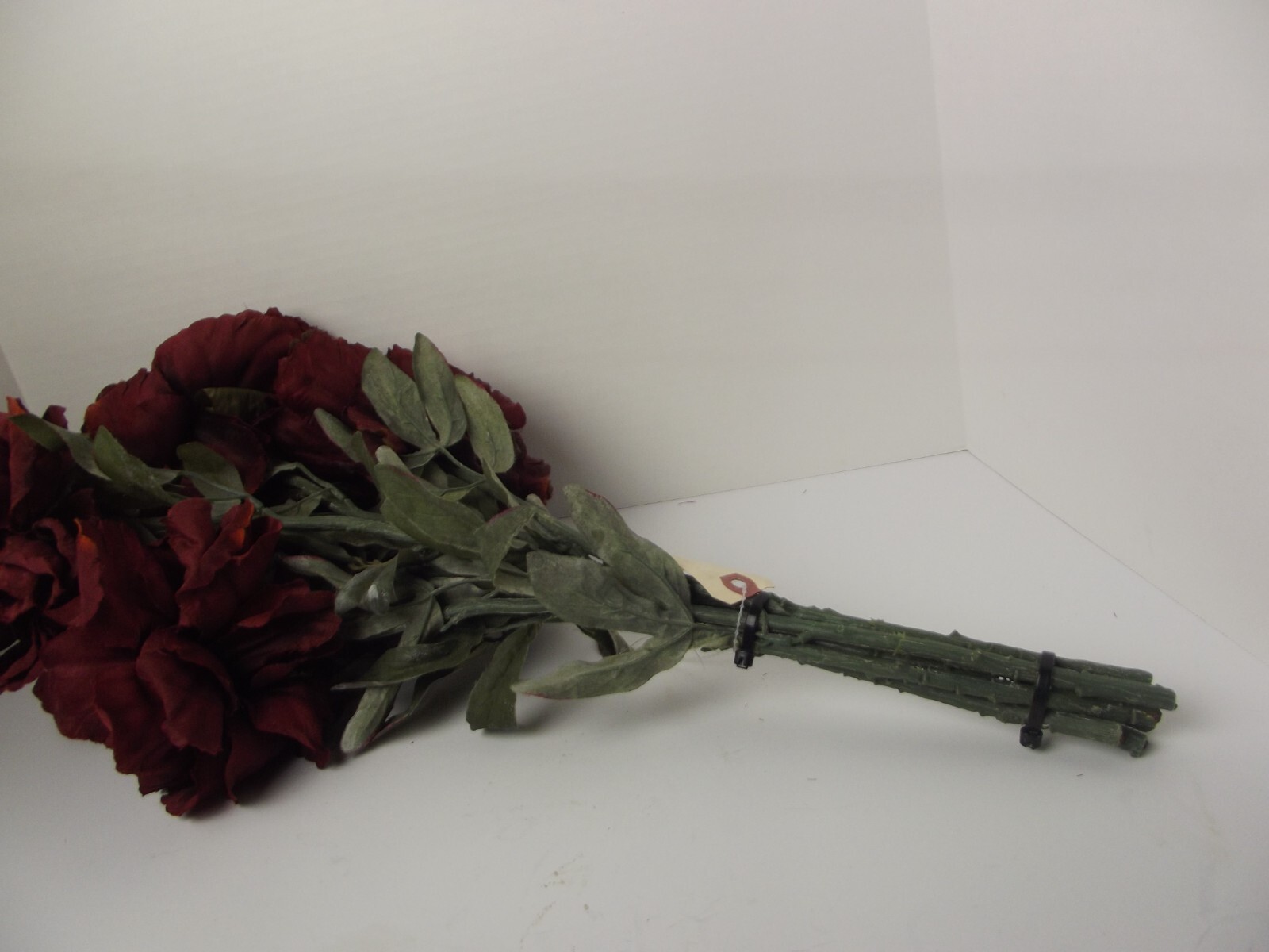 Disneyland Chrysanthemums Disney Grand Hotel Artificial Silk Fake Flowers Maroon