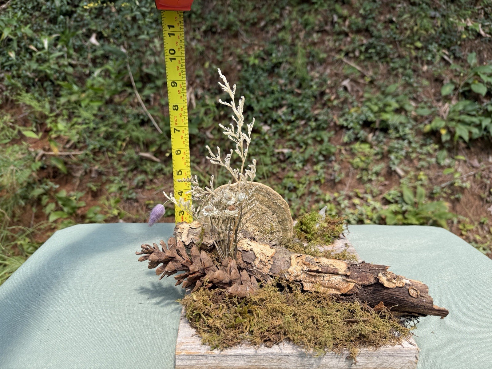 Home Decor Dried Floral Forest Arrangment