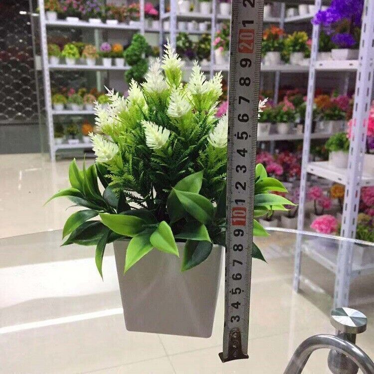 Artificial Faux Plants Tree In Pot Garden Home Indoor Outdoor Office Decoration