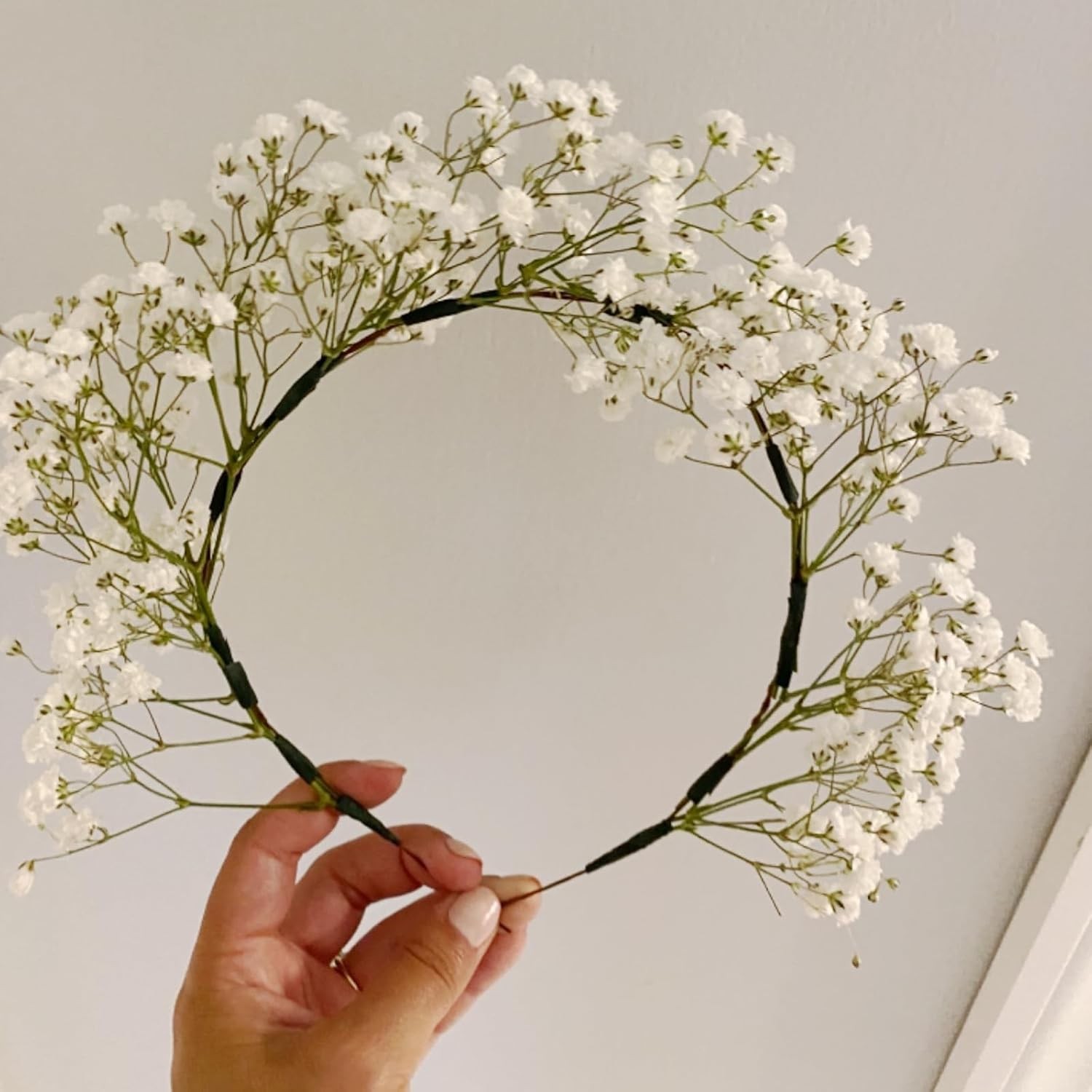 JOIKIT 500 Counts 16 Inch Green Floral Stem Wire, 14 Gauge 2MM Paper Wrapped Cov