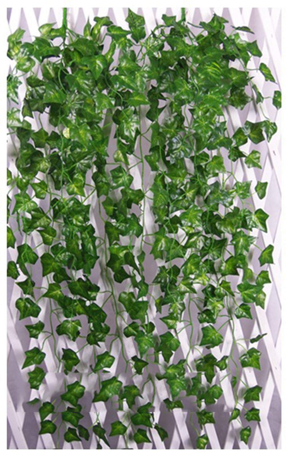 Room Decor Aesthetic Fake Plants, 2 Pack 35 Inch Ivy Artificial Plants for Ho…