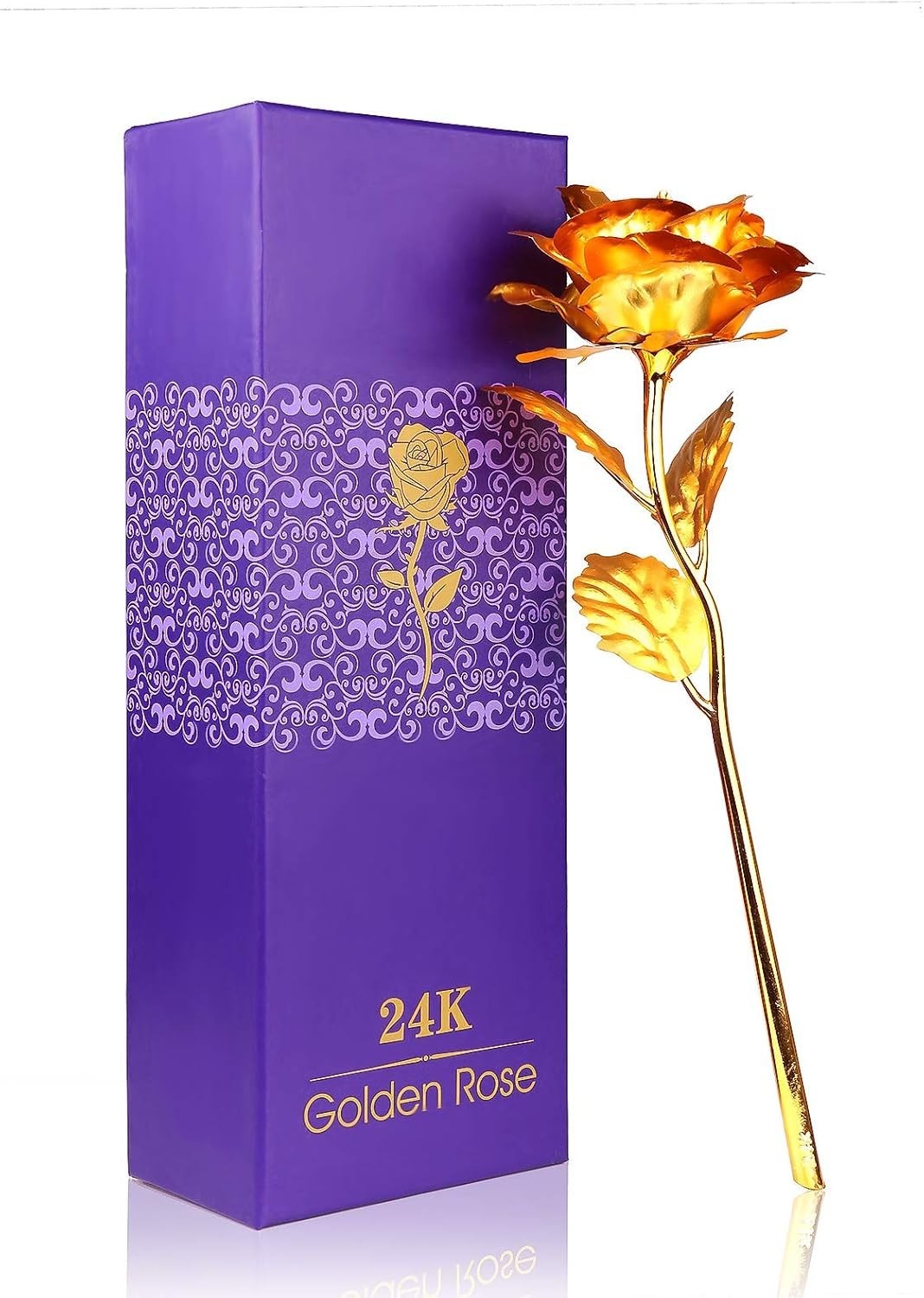 24K Golden Rose Idea for Valentine’s Day Mother’s Day Birthday Anniversary