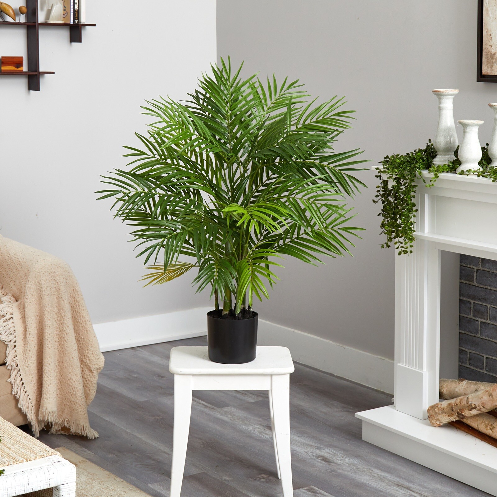 3’ Areca Palm Artificial Tree w/536 Bendable Lvs Home Office Decor. Retail $152