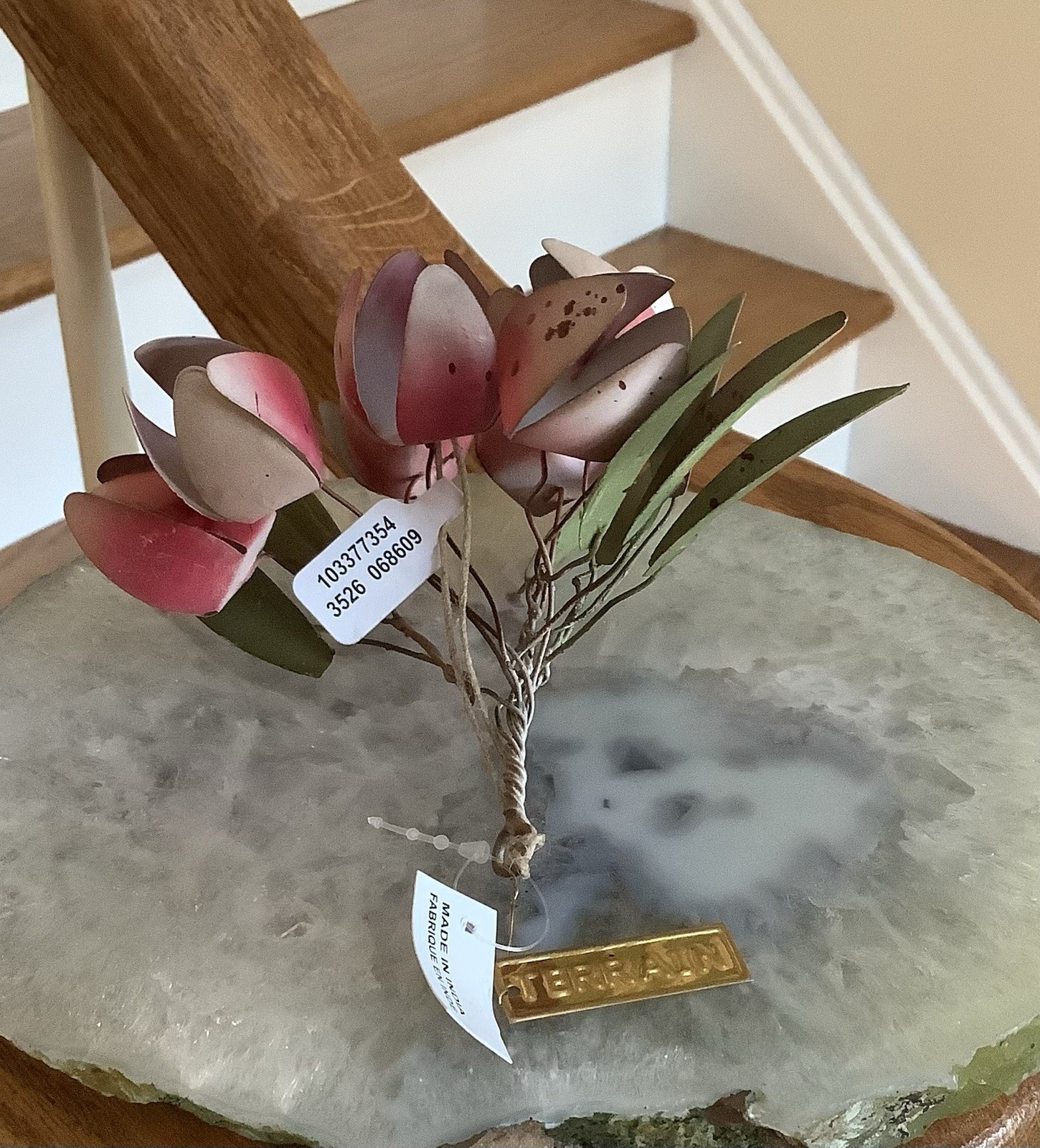 Anthropologie Terrain Tulip Iron Bunch NWT
