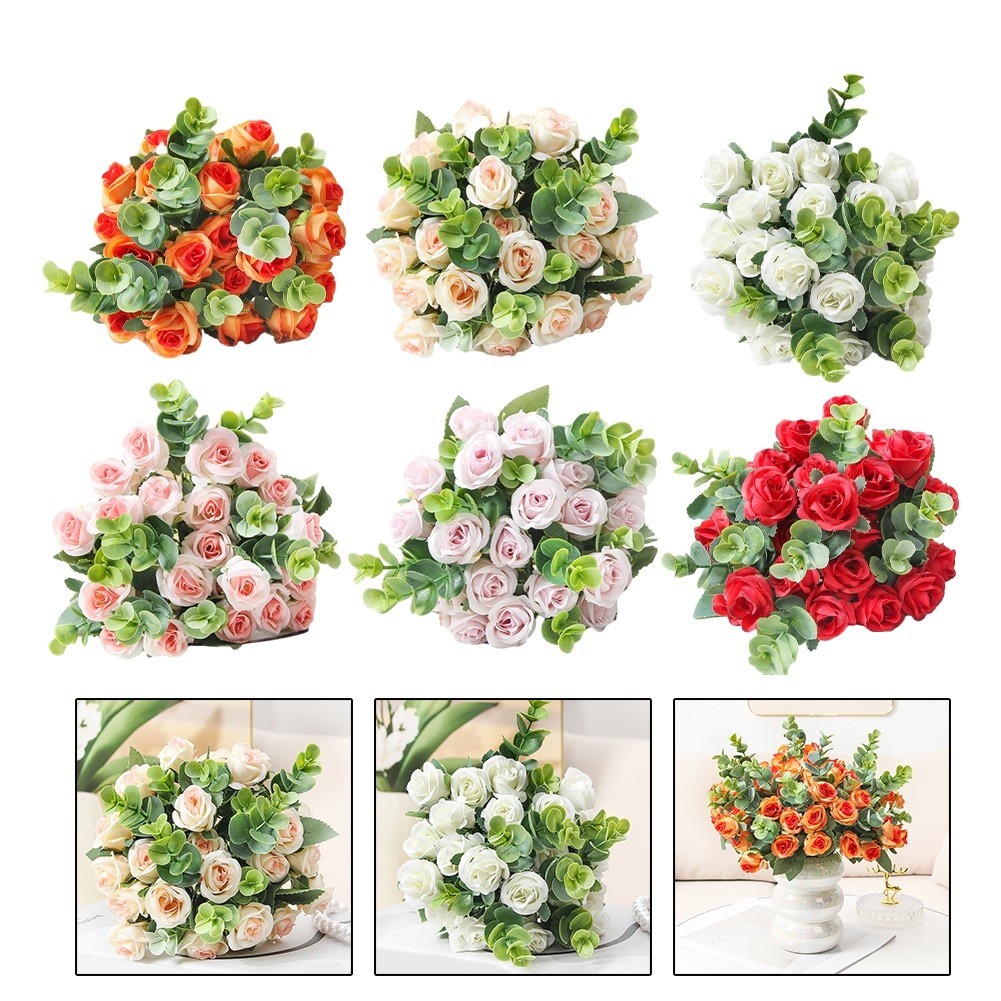 Realistic Artificial Bouquet for Wedding Decor Choose Your Preferred Color