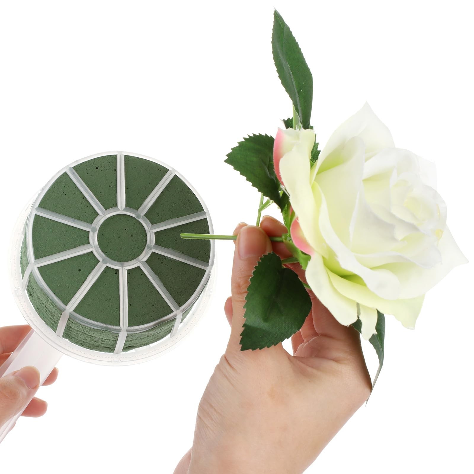 2pcs Bouquet Holder Wedding Bridal Bouquet Holder Plastic Flower Foam Handle …
