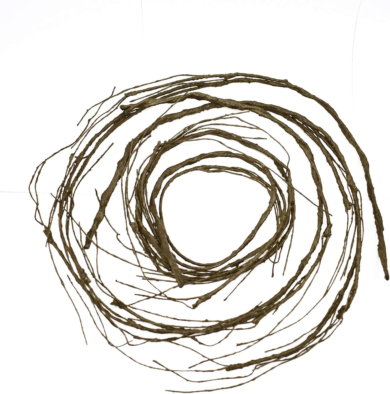Artificial Curly Willow Branches, Decorative Dry Twigs, 30.7 Inches Sticks