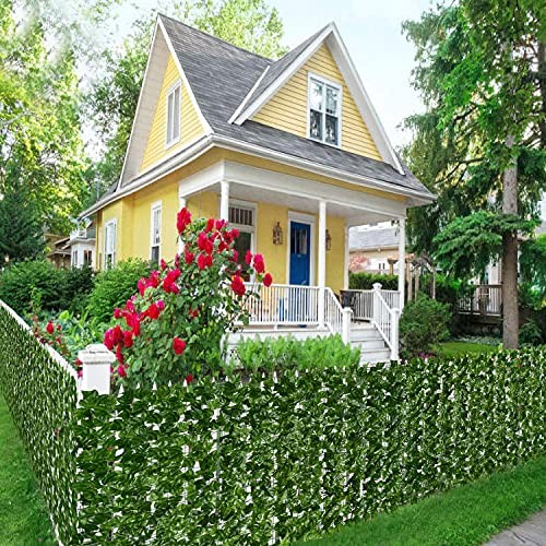 Artificial Ivy Privacy Fence, 157.5x39in Artificial Hedges 157.5*39.4inch