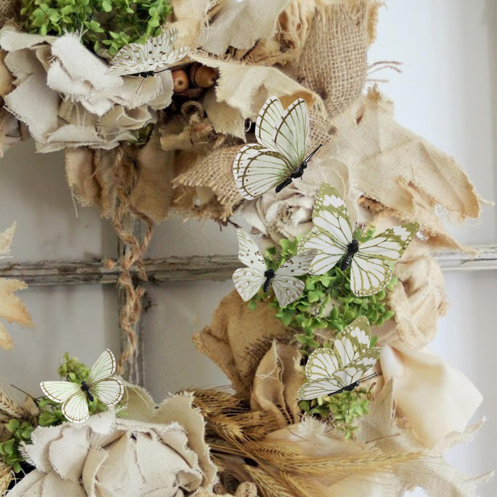 Artificial 3D Decorative Butterflies, Highly Decorative, Suitable for Wedding…