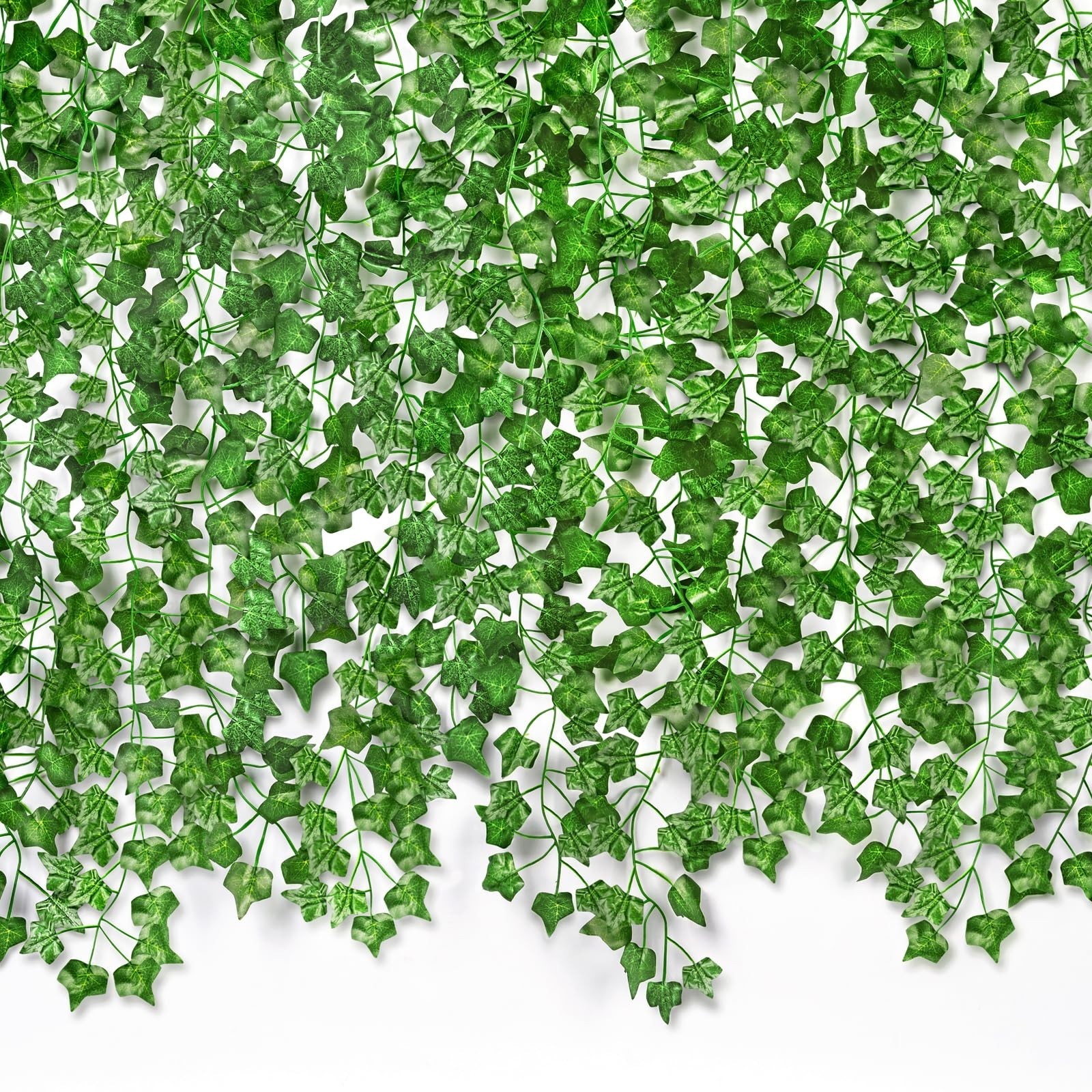 144 Pack Artificial Ivy Vines – 1008Ft Greenery Garland for Home, Wedding & Part