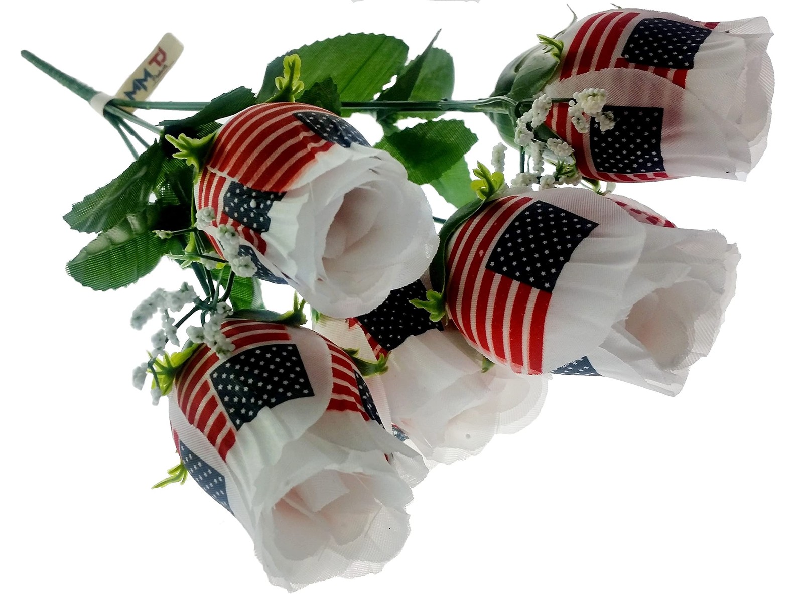 Patriotic Flowers, US Flag, Memorial Day, 4th of July Decor America Veterans …